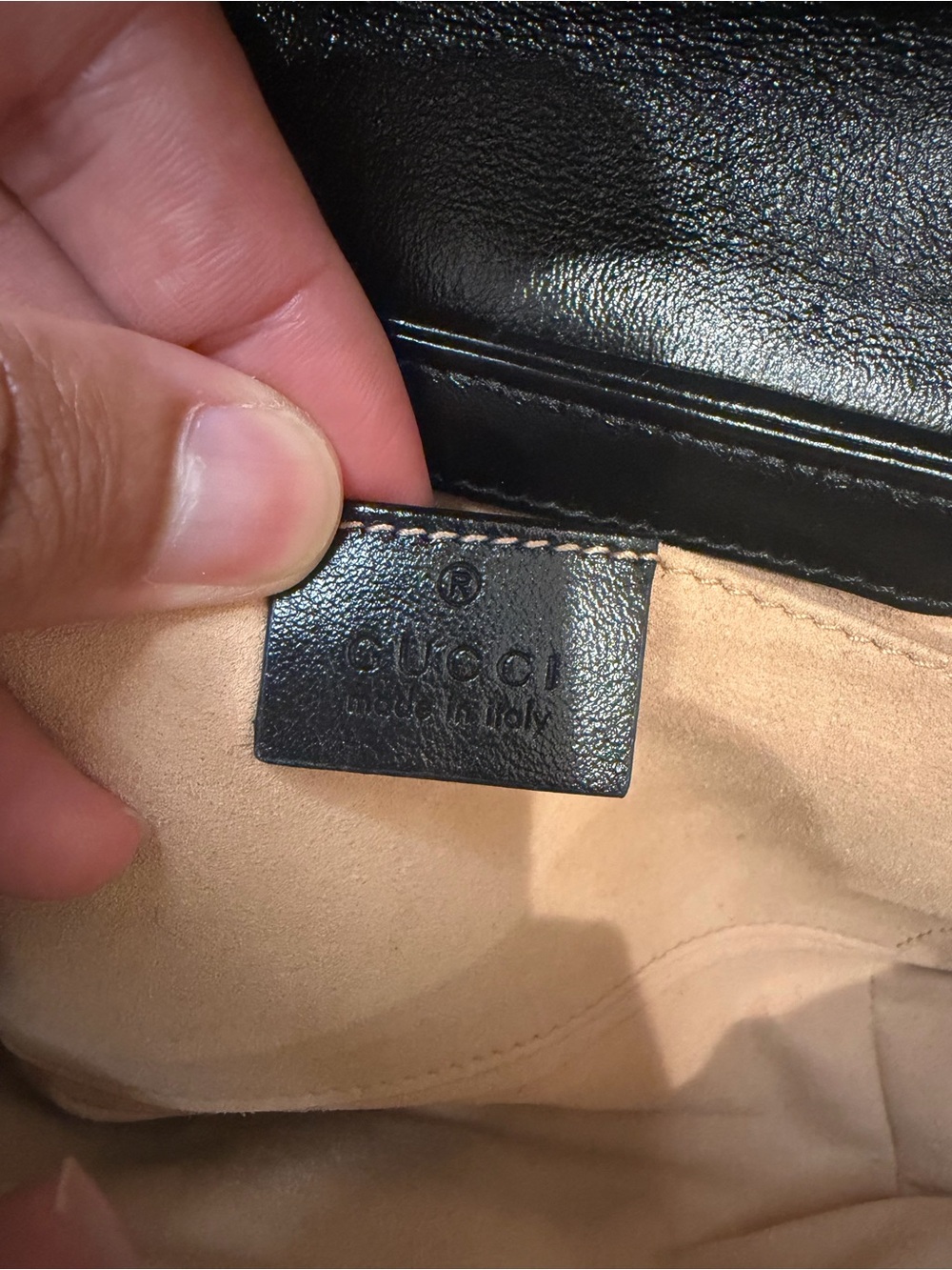 Gucci Beige Brown GG MarmontCanvas - Picture 11 of 12